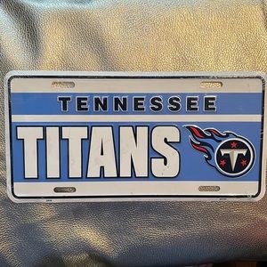 Tennessee TITANS car tag